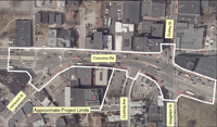 Upham's Corner Map Diagram (200)